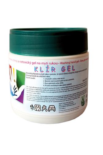 Klír gel vysoce účinný na mytí rukou 500 ml