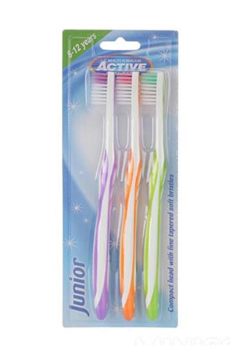 Active Junior soft 8-12 let zubní kartáček 3 ks