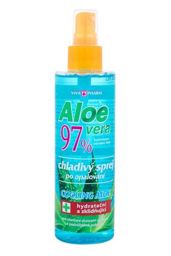 Vivapharm Aloe Vera 97% chladivý sprej po opalování 200 ml