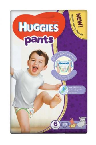 Huggies Pants kalhotky Jumbo 6 15 - 25 kg 30 ks