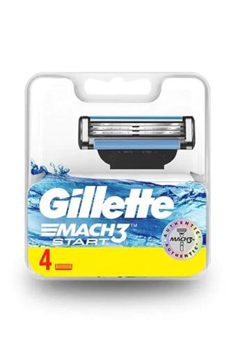 Gillette Mach3 Start náhradní hlavice 4 ks