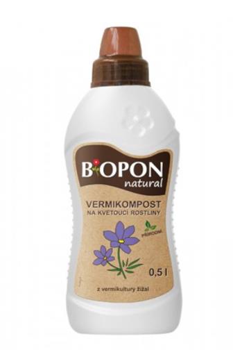 Bopon Natural Vermikompost Kvetoucí rostliny 500 ml