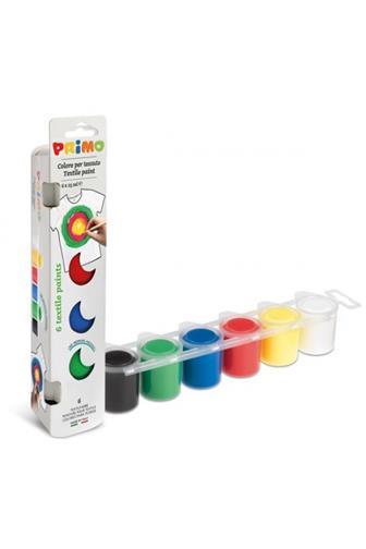 Primo barvy na textil sada 6 x 25 ml 