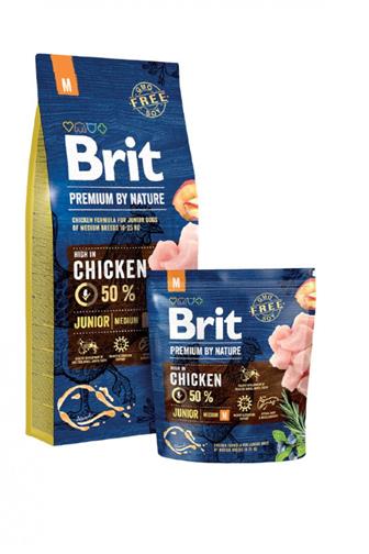 Brit Premium by Nature Dog medium M 3 kg
