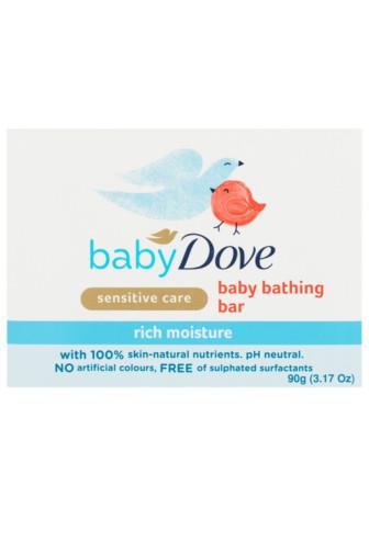 Dove Baby mýdlo Rich Moisture Sensitive Care 90 g