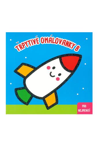 Omalovánky B třpytivé rakety A5