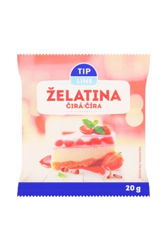 Želatina čirá v prášku 20 g