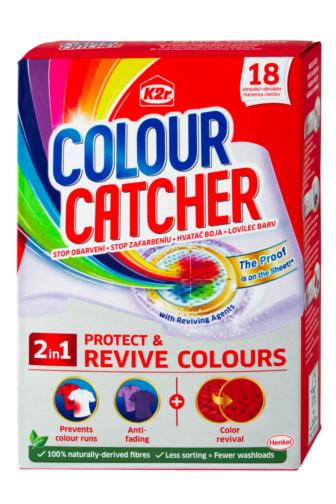 K2r Colour Catcher 2in1 Protect & Revive olours 18 ks