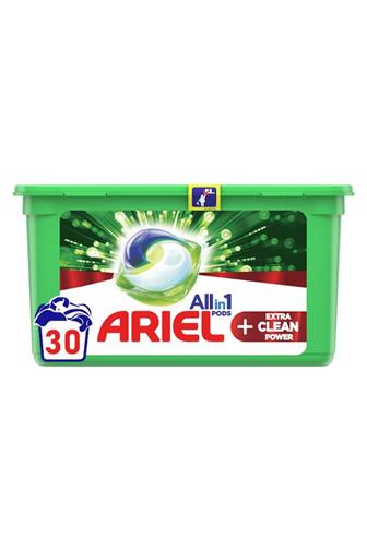Ariel All in1 Extra clean gelové kapsle 30 ks