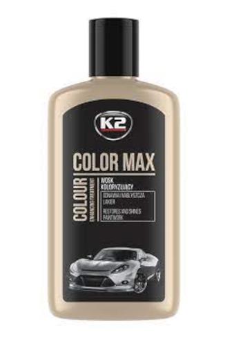 Color Max K2 černá leštěnka s voskem 250 ml