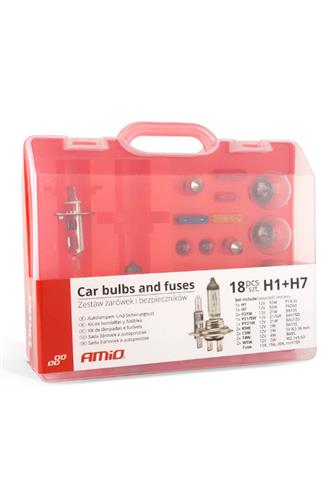 Žárovky sada H1 + H7 + pojistky