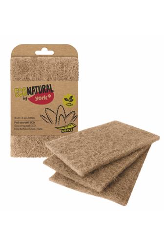 York ECo Natural Houbička na nádobí hrubá 3 ks