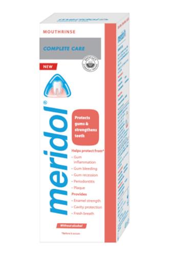 Meridol Complete Care ústní voda bez alkoholu 400 ml