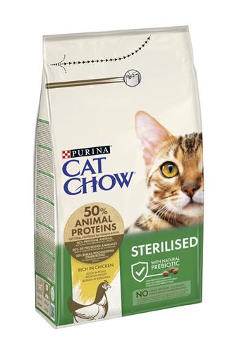 Purina Cat Chow steril kuře s rýží 1,5 kg