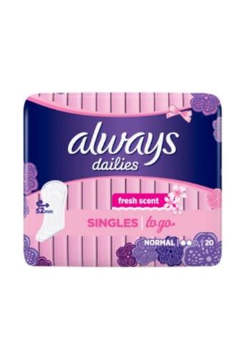 Always slip normal fresh singels slipové vložky 20 ks