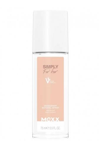 Mexx Simply woman deo sklo 75 ml 