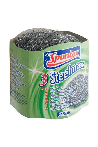 Spontex drátěnka Steelmax 3 ks