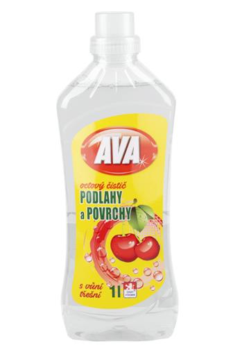 AVA octový čistič na podlahy a povrchy s třešní 1 l