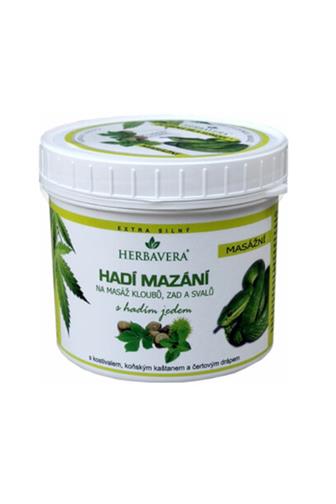 Herbavera hadí mazání 500 ml