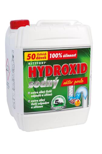 Kittfort Hydroxid sodný Kitt 5 kg