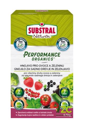 Substral Performance Organics hnojivo zahrada 1 kg