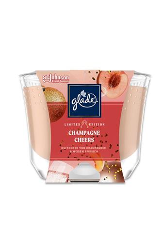 Glade svíčka Vůně šampaňského a čerstvé broskve 224 g