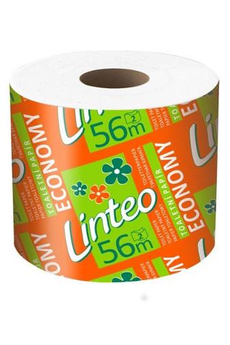 Linteo toaletní papír ekonom 2vrstvý 56 m
