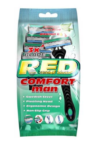 Red Comfort men holítka 3 břit 5 ks