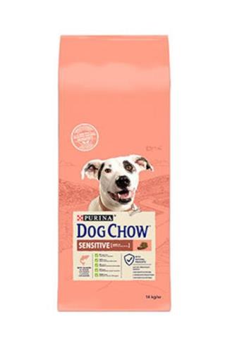 Purina dog chow sensitive losos s rýží 14 kg 