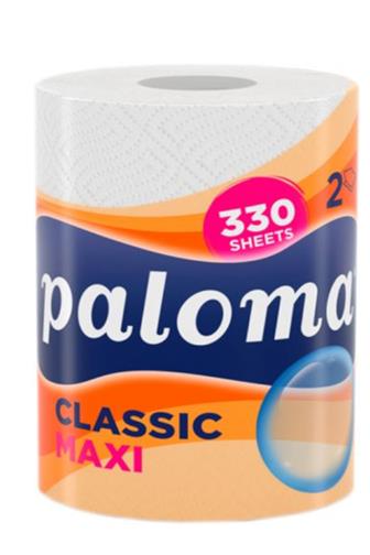 Paloma Classic maxi utěrky 2vrstvé 330 útržků 1 role