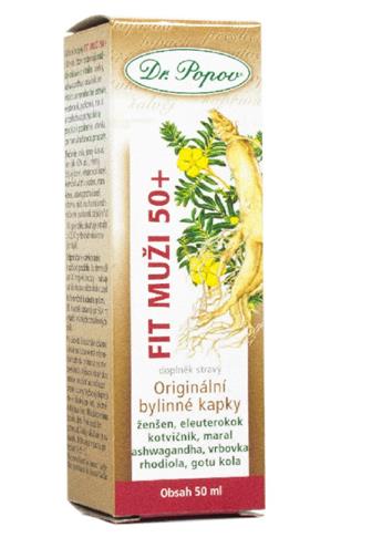 Dr.Popov Fit muži 50+ 50 ml
