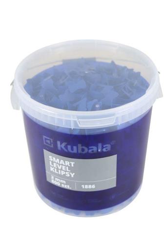 Spony vyrovnávací Smart Level 800 ks 2 mm Kubala