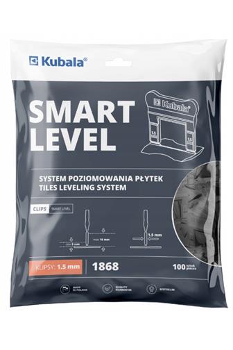 Spony 1.5 mm vyrovnávací systém pro obklady a dlažby 100 ks Kubala