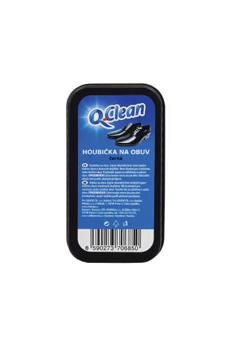 Q clean houbička na boty černá 75 ml