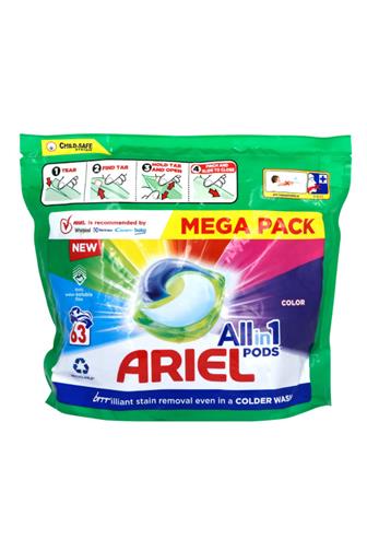 Ariel All in1 Color gelové kapsle 63 ks