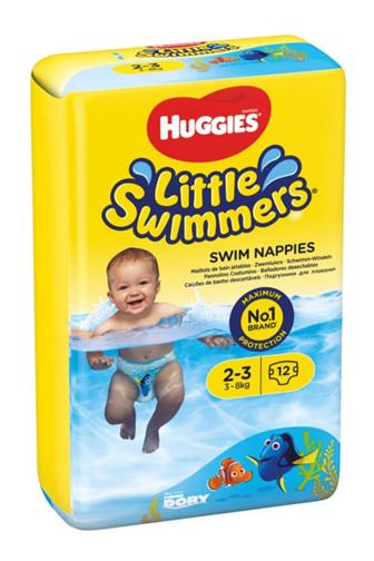 Huggies Little Swimmers small 3-8 kg 12 ks