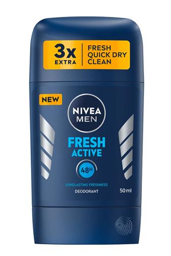 Nivea Men deodorant Fresh Active 48h 50 ml