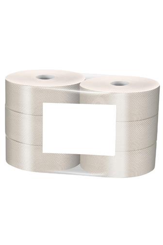 Jumbo toaletní papír 2 vrstvý pr. 24 cm bílý 180 m 6 ks
