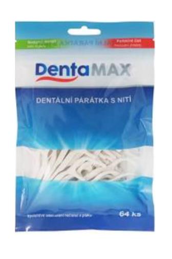 Dentamax dentální párátka s nití 64 ks
