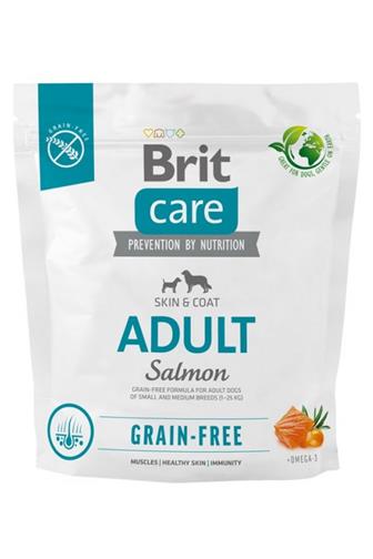 Brit Care dog Grain-free adult salmon 1 kg
