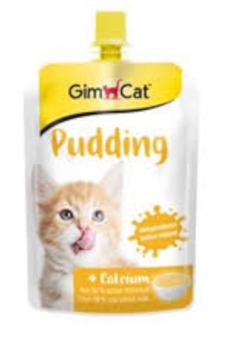 GimCat vanilkový puding pro kočky 150 g
