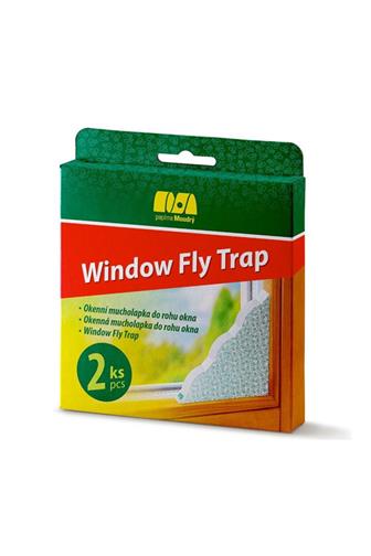 Window Fly Trap okenní mucholapka do rohu 2 ks