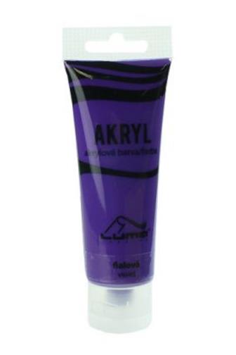 Lumaa Akrylová barva fialová 75 ml 