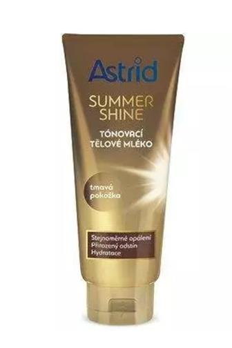 Astrid Summer Shine tónovací tělové mléko světlá 200 ml