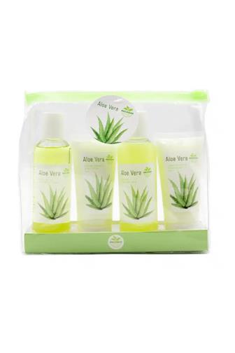 Becasan Nature Aloe Vera cestovní set 4 ks