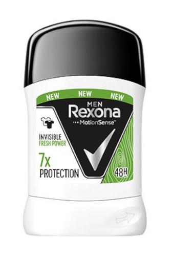 Rexona Men deo stick Invisible fresh power antiperspirant 48h 50 ml
