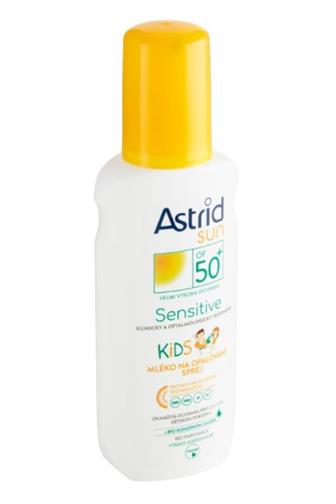 Astrid Sun sensitive dětské mléko na opal. spray OF 50 150 ml