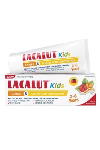 Lacalut kids caries & sugar acid protect. 2-6 let 55 ml