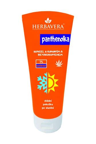 Herbavera Panthenolka sungel konopí/betakaroten 200 ml