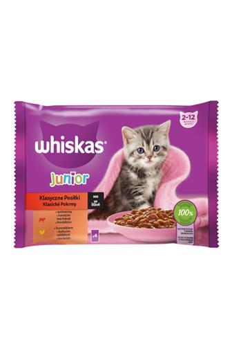 Whiskas junior ve šťávě 4 x 85 g